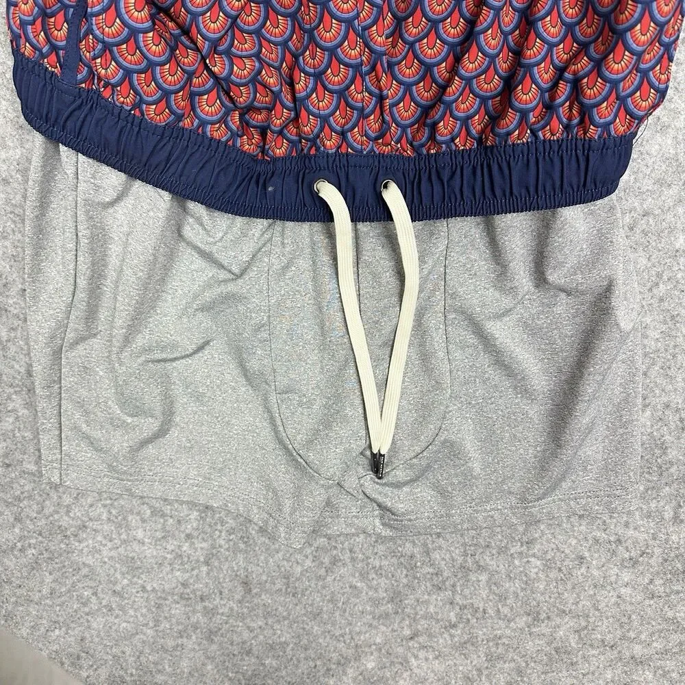 Fair Harbor Anchor Swim Trunks Shorts Mens XL Geometric Brief Lined Pockets*